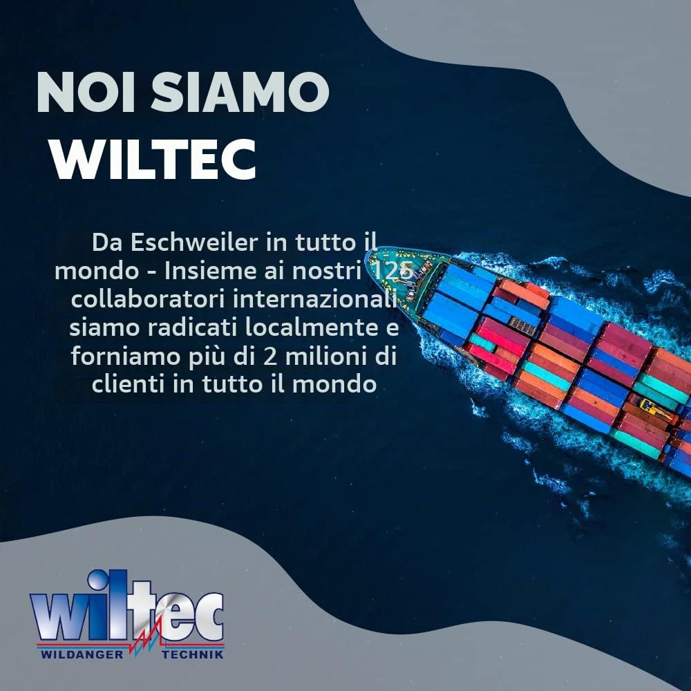 Wiltec Serra Tunnel 300x65x45 cm con Telo PE 130 g/m²