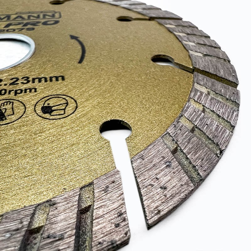 Bormann Disco Diamantato Turbo 125x22,2mm Taglio Sottile