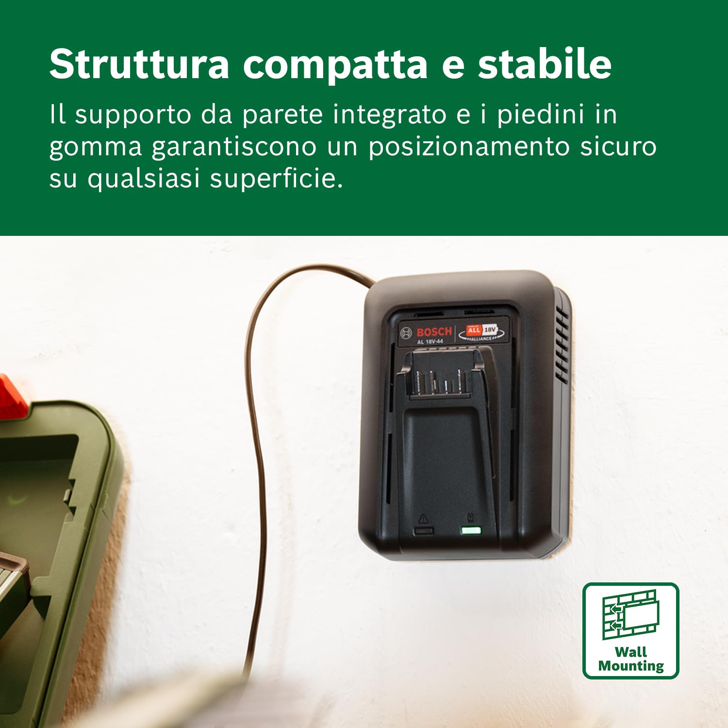 Bosch AL 18V-44 caricabatteria rapido 18V 4,4A