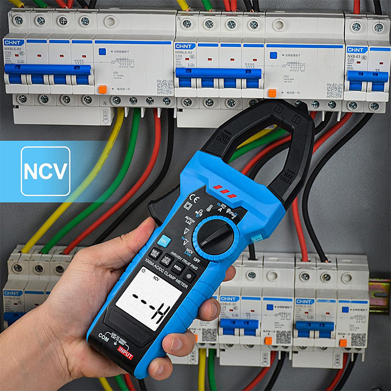 Tilswall Multimetro a Pinza Digitale 1000A True-RMS