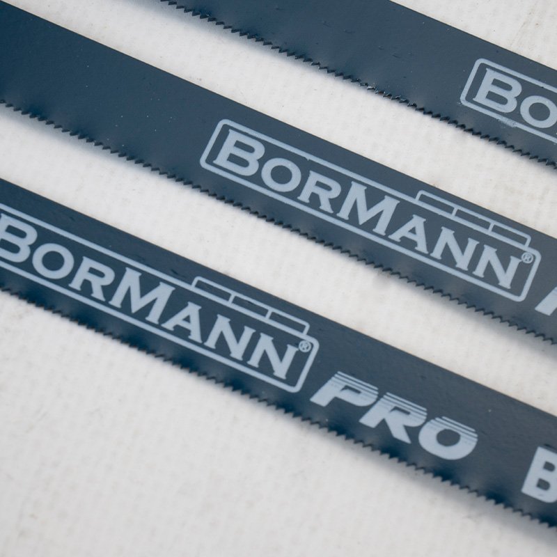 Bormann lama seghetto bimetallica 300 mm 24TPI 3 pezzi