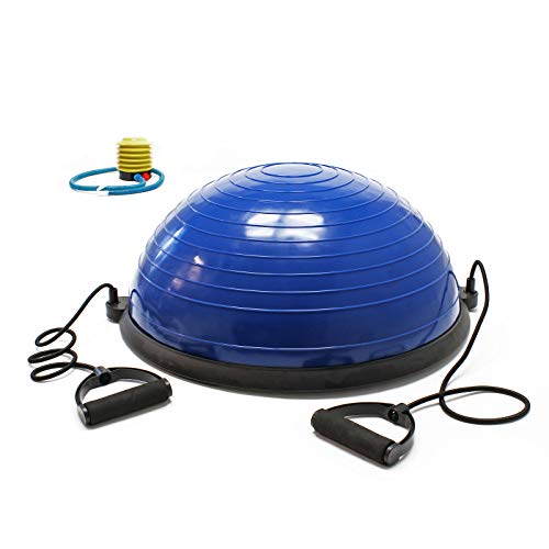 Wiltec LUXTRI Balance Trainer Semisfera Equilibrio 58 cm Blu