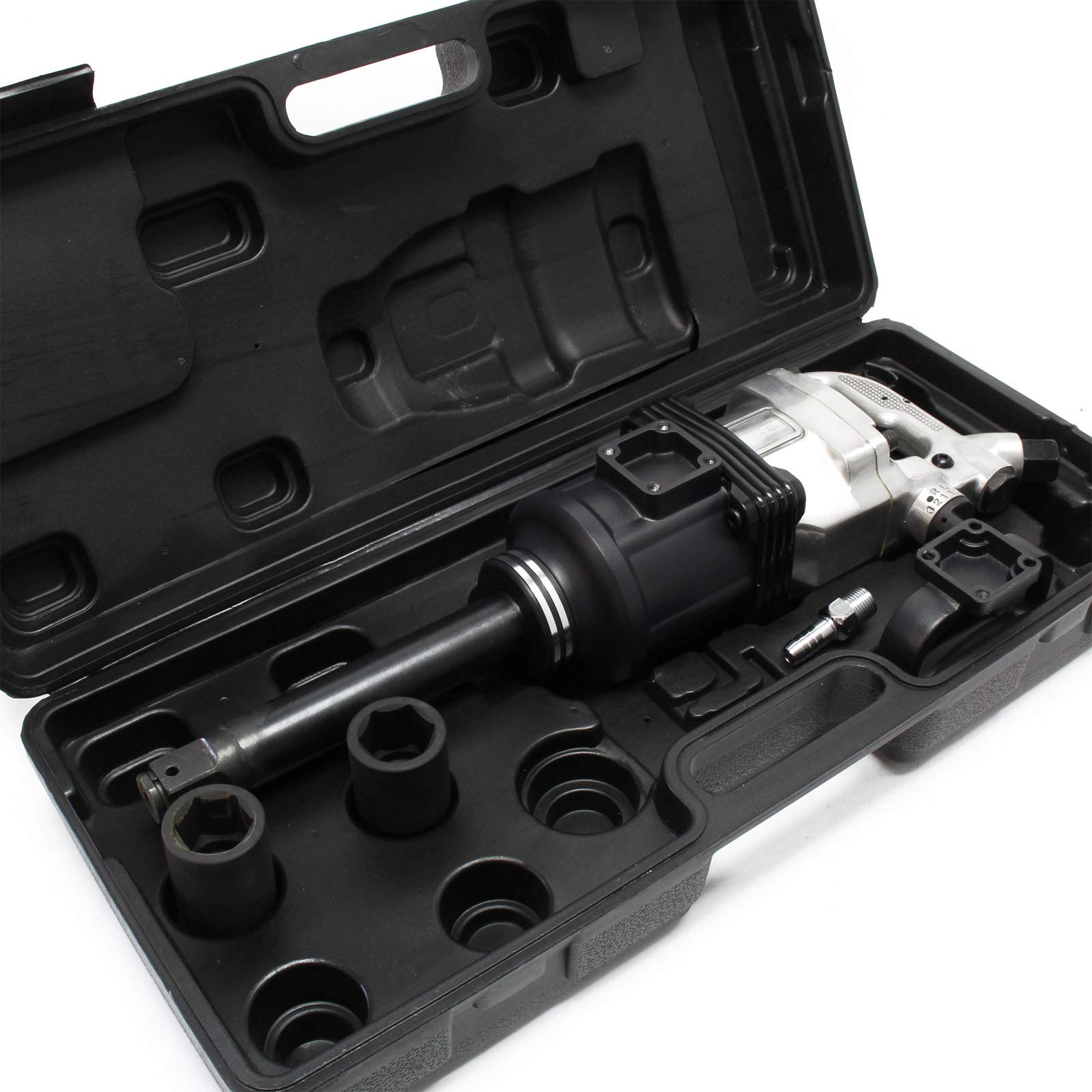 Wiltec Avvitatore Impulsi Pneumatico 2380 Nm 1" Set 4 Pezzi Valigetta