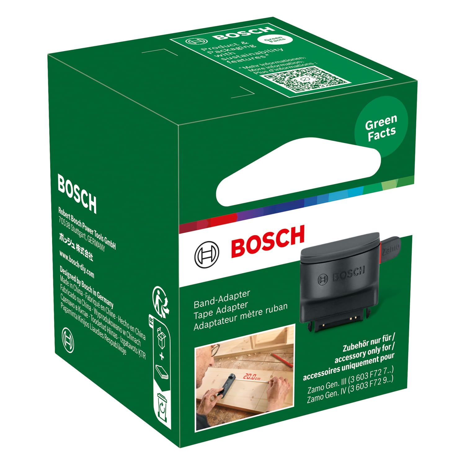 Bosch Adattatore nastro per Zamo 3a gen fino a 1,5 m