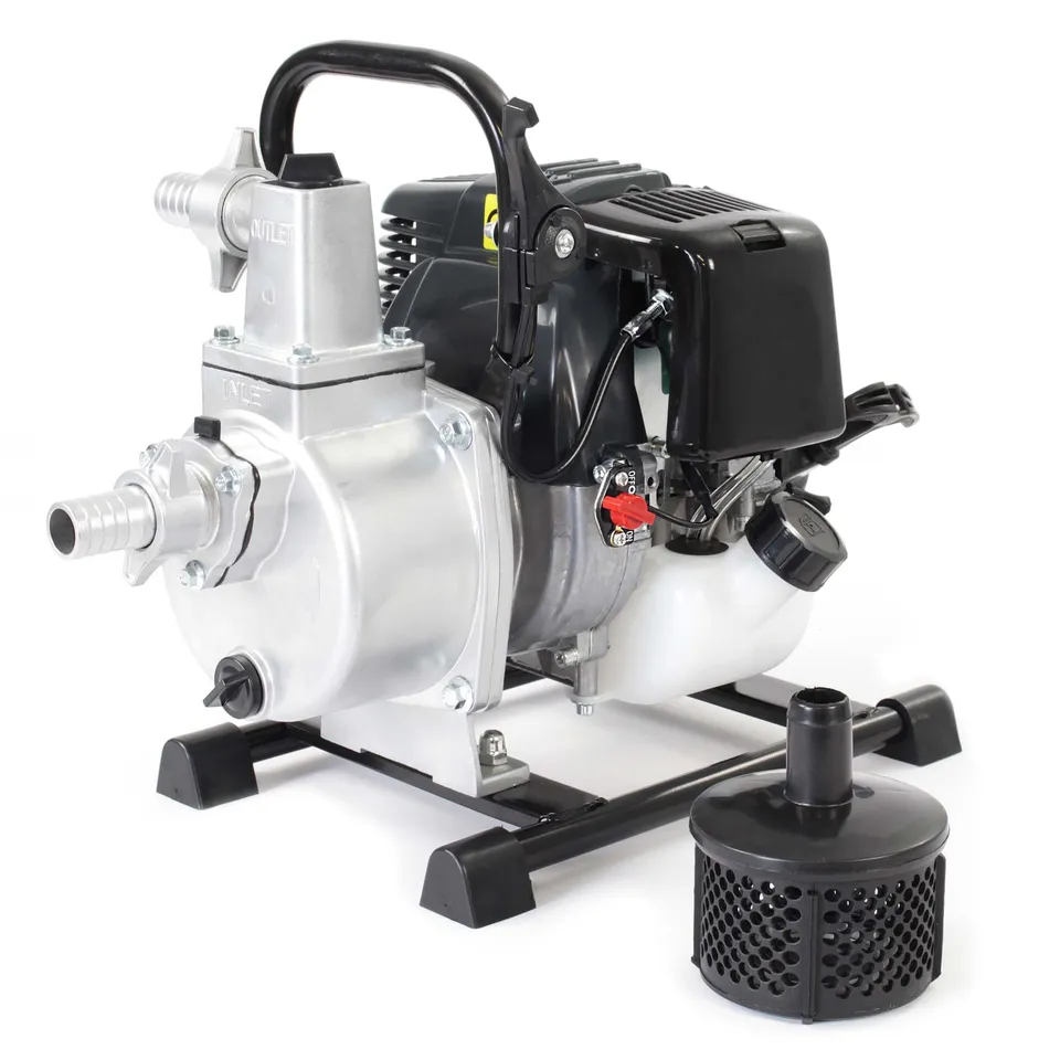 Wiltec Motopompa Benzina 1kW 8000 l/h 30 m