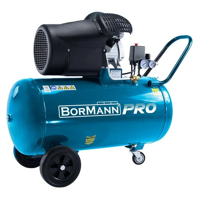 Bormann Pro compressore aria 100L 3 HP carrellato
