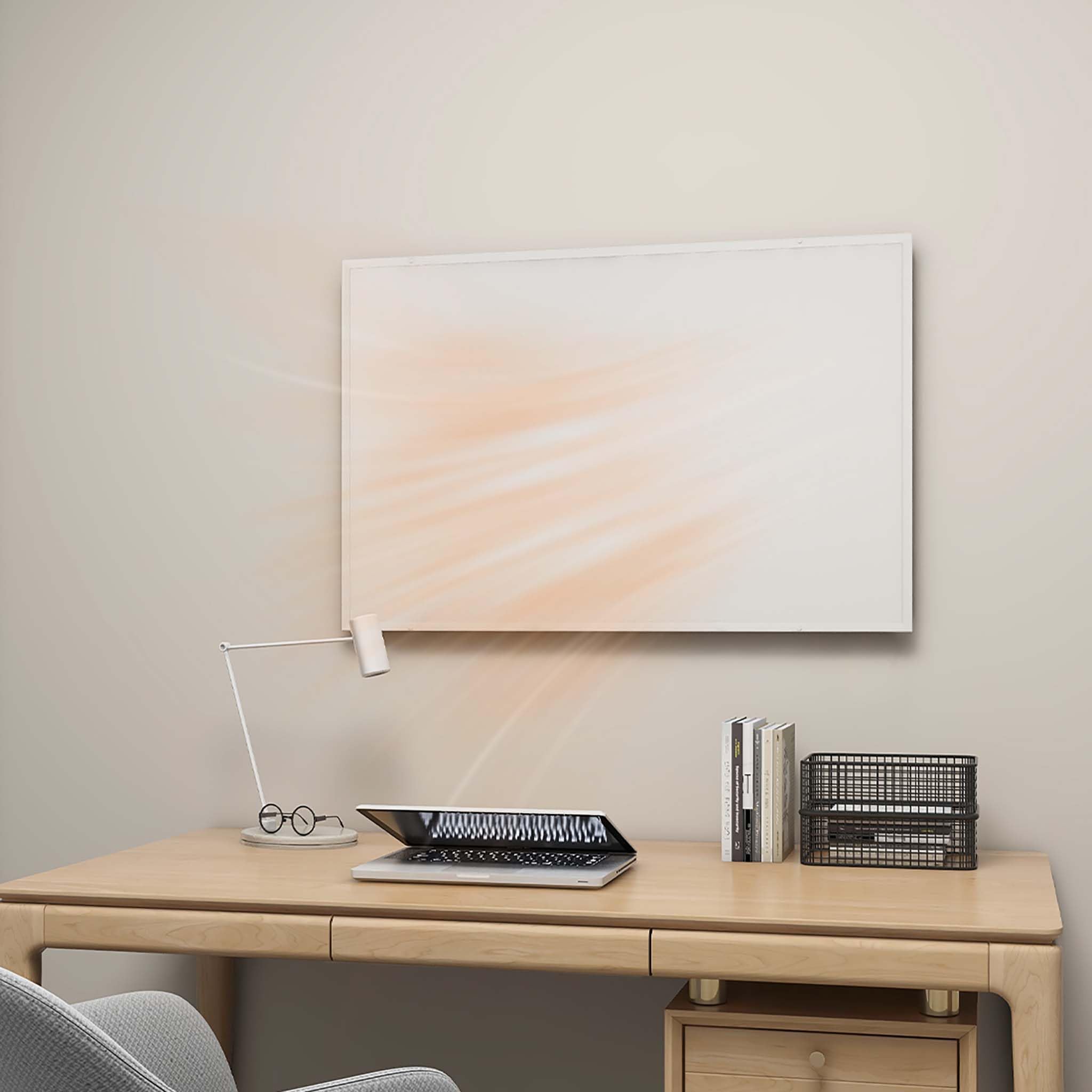 Wiltec HL0906P 520W Pannello Radiante 920x620 mm Bianco