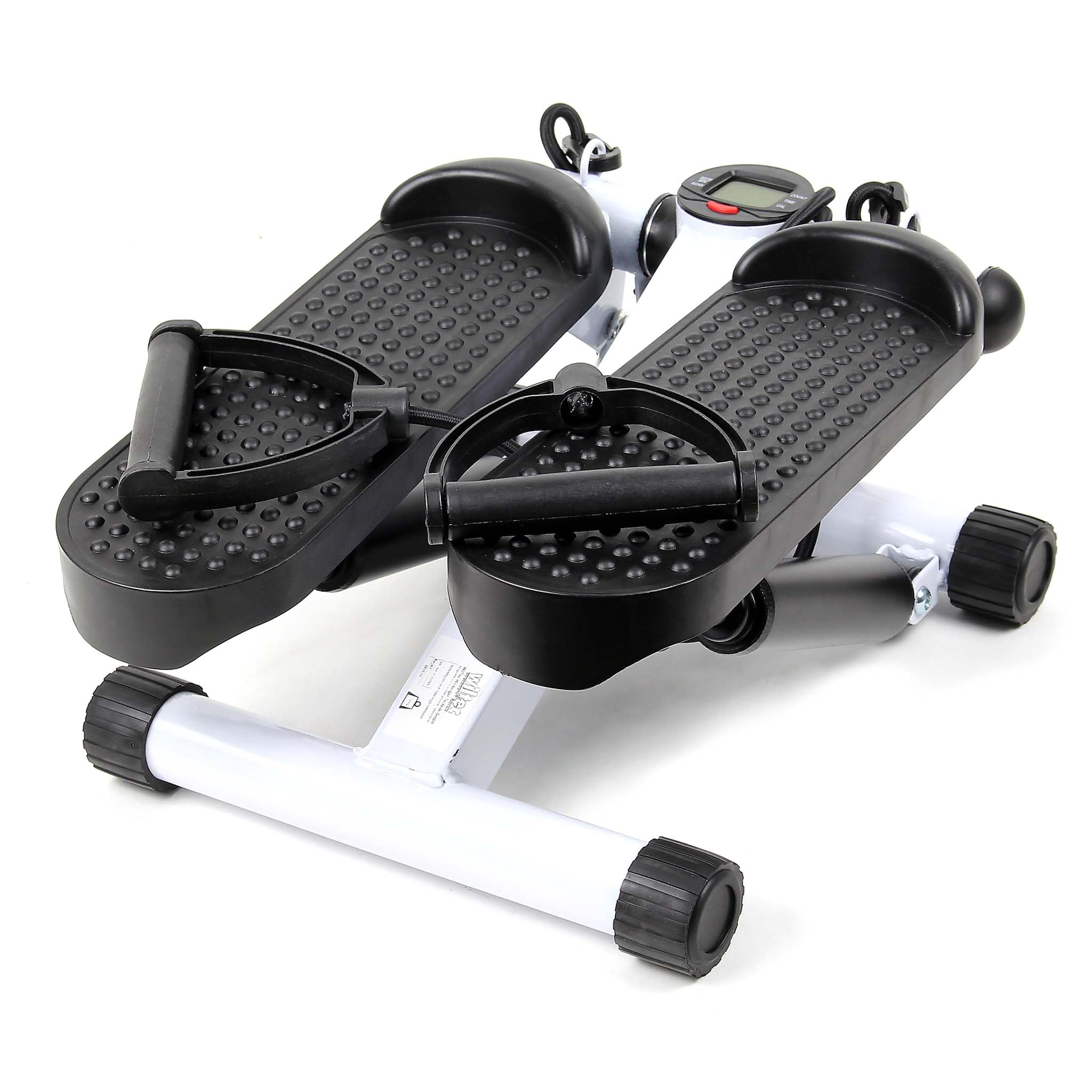 Wiltec LUXTRI Ministepper con Elastici 41x30x18 cm LCD