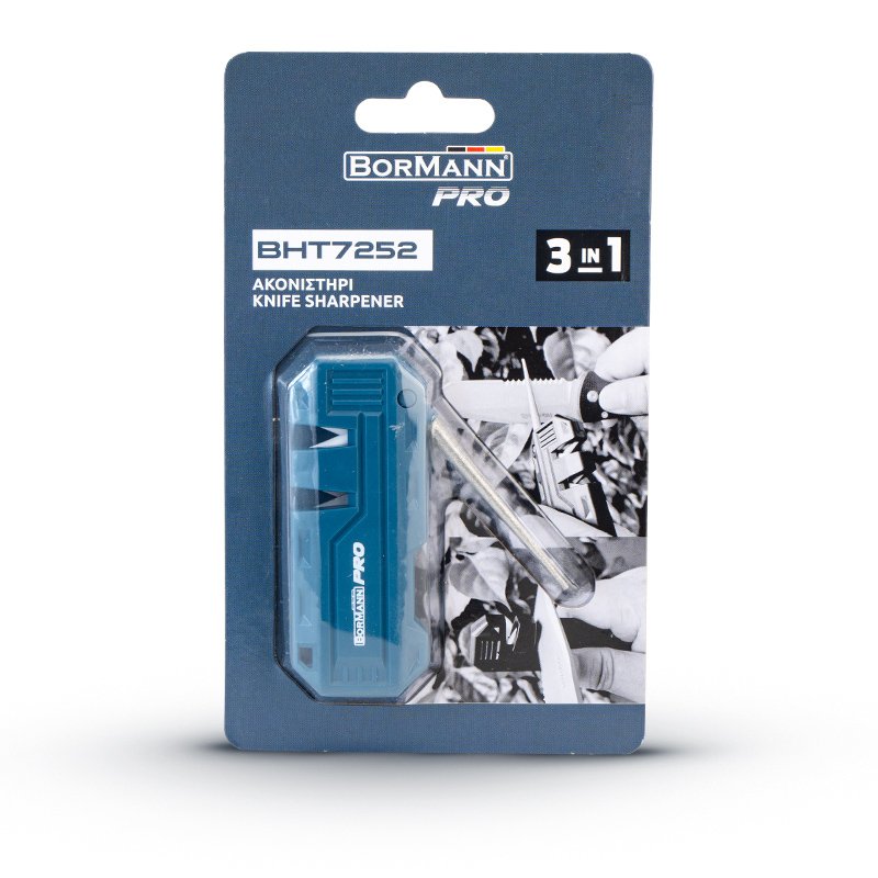 Bormann affilacoltelli 3 in 1 universale