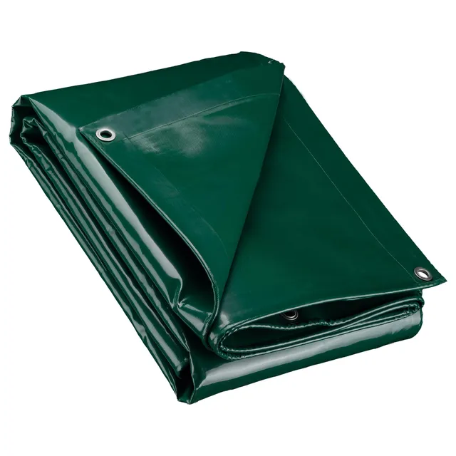 Wiltec Telone Occhiellato Verde 5x9 m 650 g/m² PVC