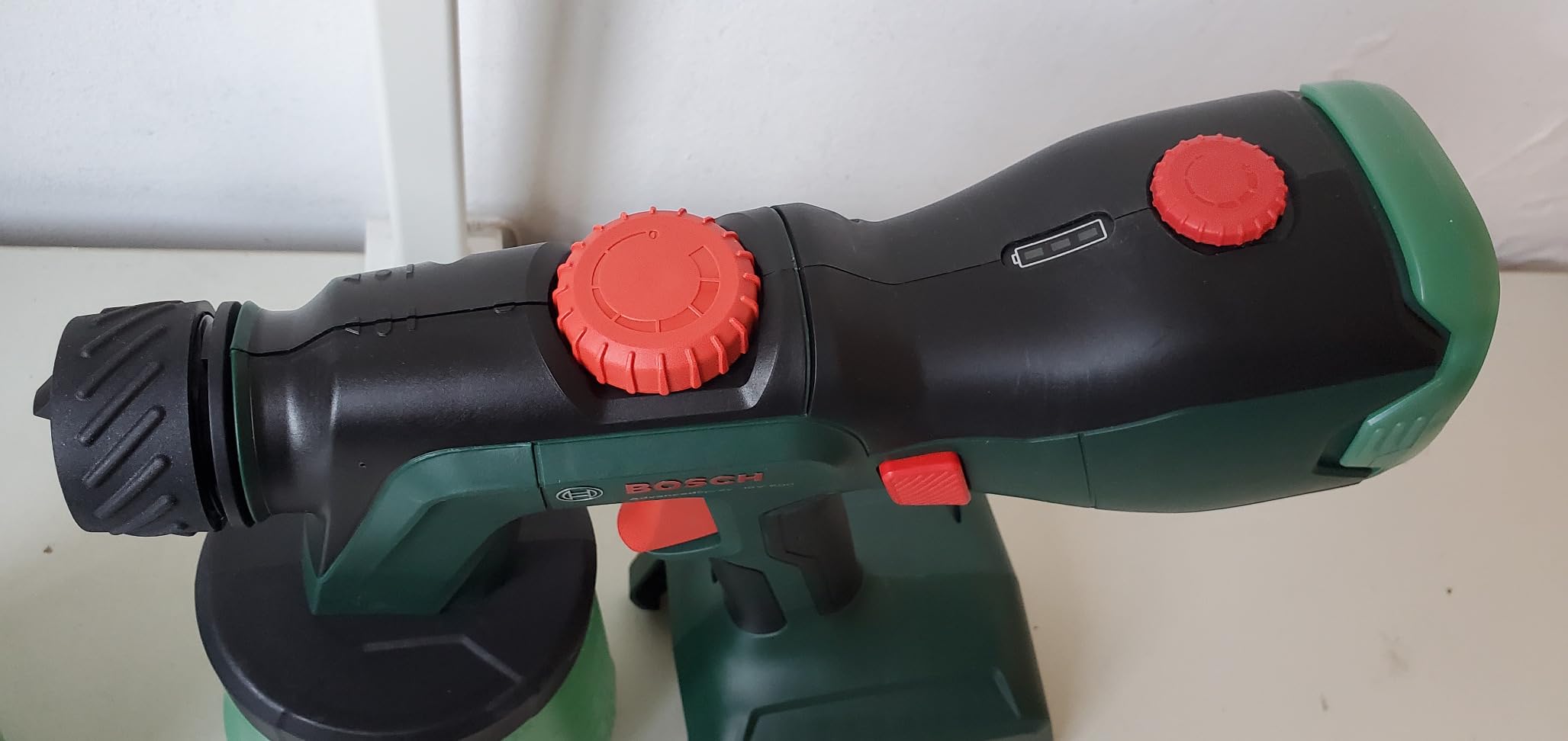 Bosch AdvancedSpray 18V-500 pistola vernice batteria 4Ah