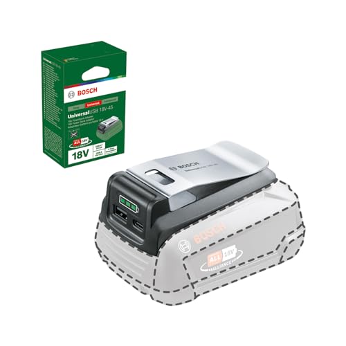 Bosch UniversalUSB 18V-45 adattatore USB per batterie 18V