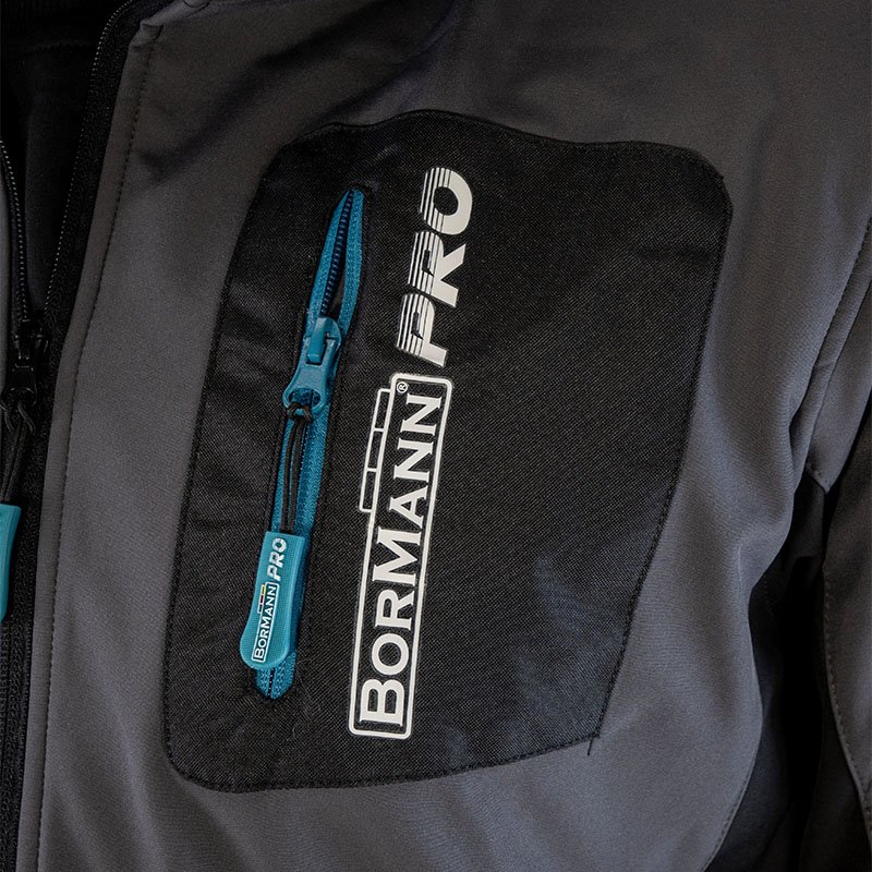 Bormann Pro BPP7053 Giacca Softshell Napoli S con Cappuccio