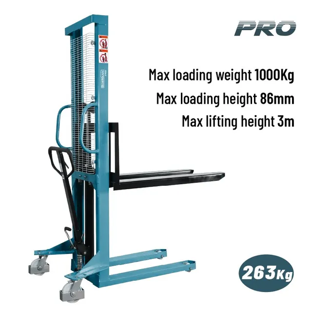 Bormann Pro BWR5531 stoccatore manuale 1t 3,0m forche