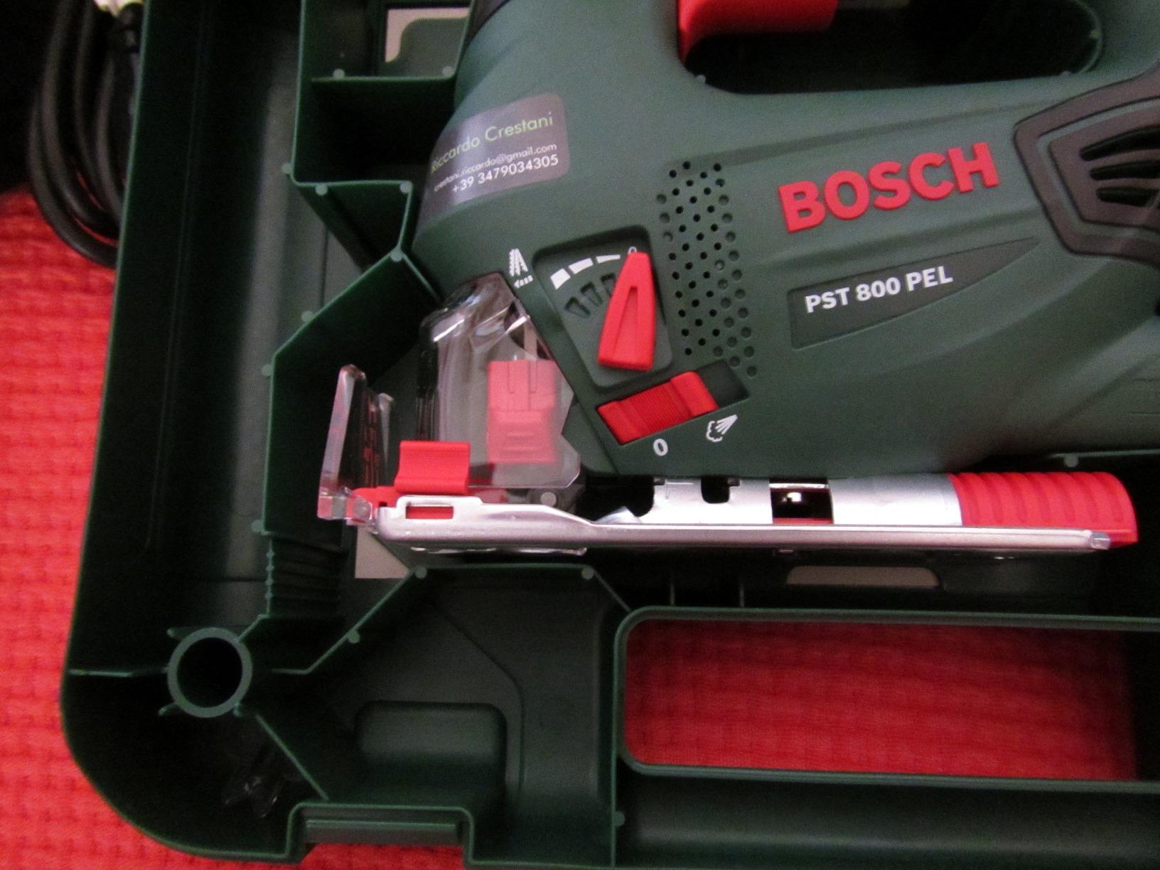 Bosch PST 800 PEL seghetto alternativo 530W taglio 80 mm