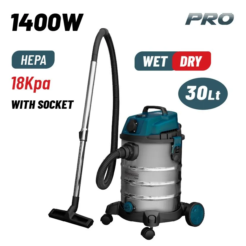 Bormann Pro Aspiratore Solidi e Liquidi 1400W 220V