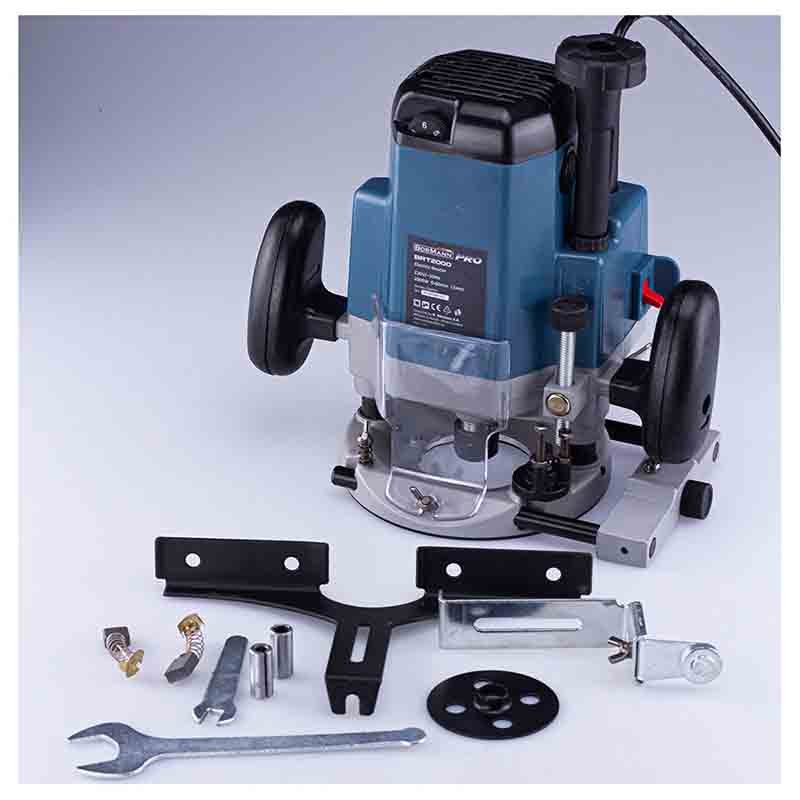 Bormann Pro fresatrice verticale 2000W per legno
