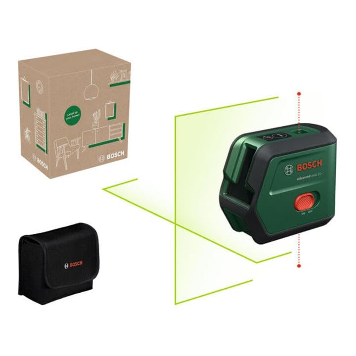 Bosch AdvancedLevel 2G Livella Laser Verde 15 m USB-C