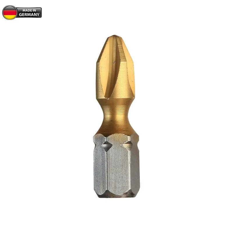 Bormann inserti PH 25mm TIN Torsion 10 pezzi per avvitatori