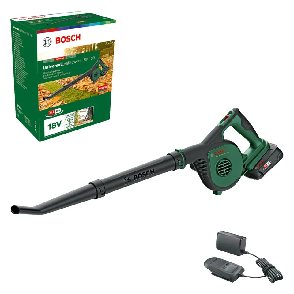 Bosch UniversalLeafBlower 18V-130 soffiatore batteria 2,5 Ah