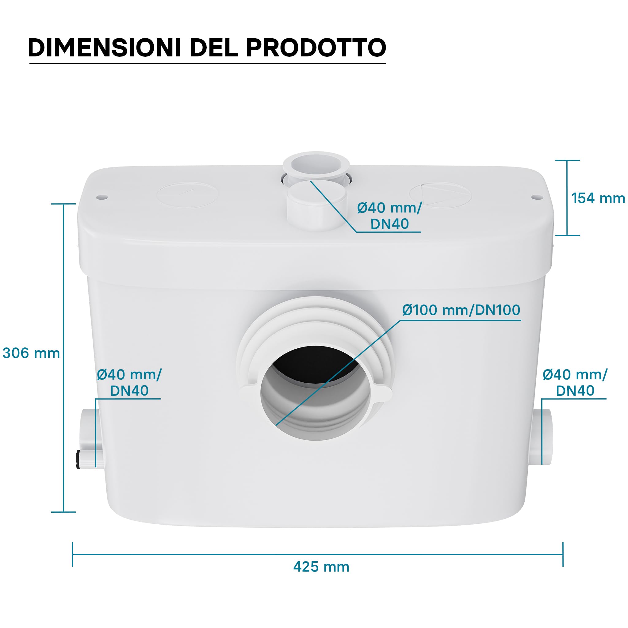 Wiltec XPOtool 3in1 450W Stazione Sollevamento Frontale