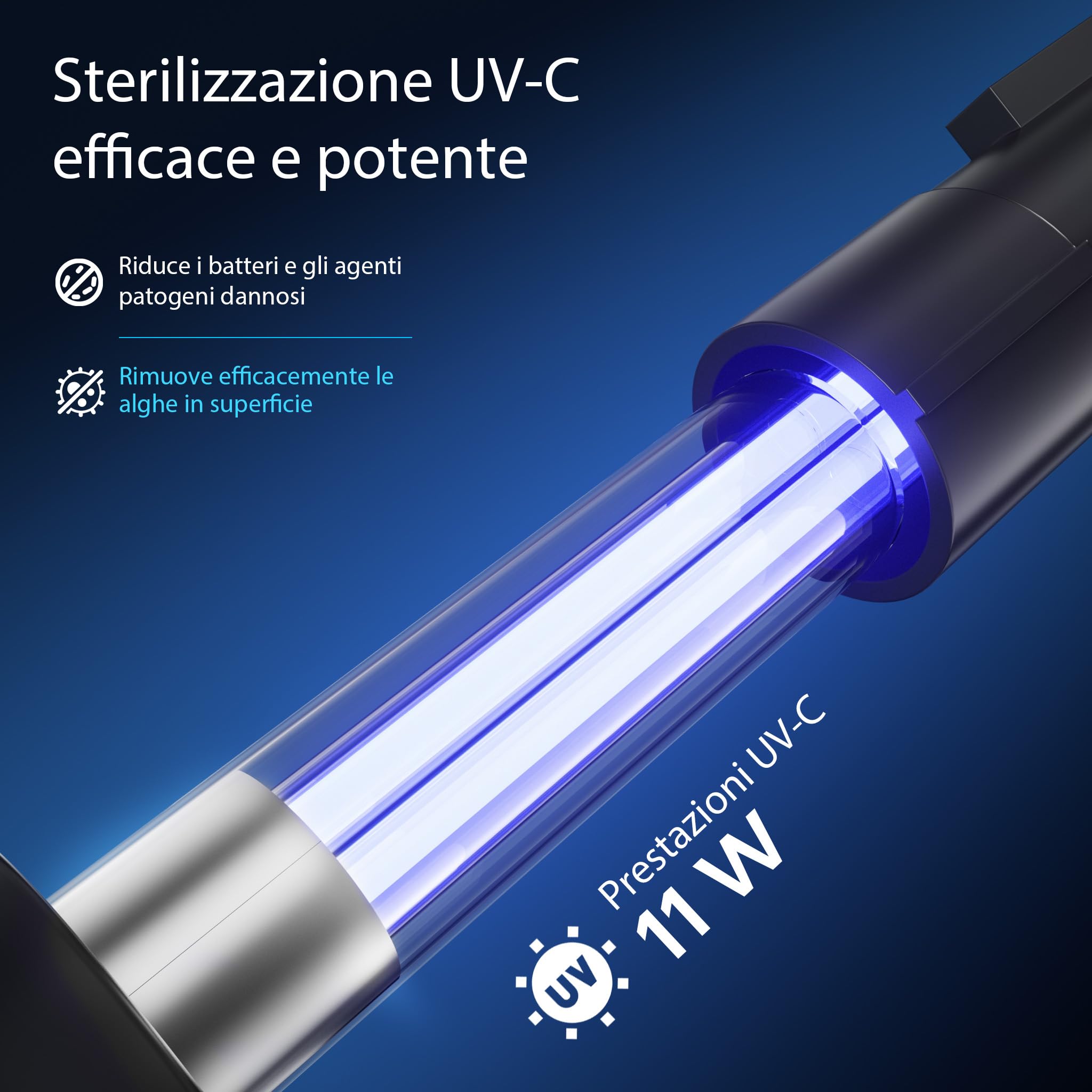 SunSun CPF-250 filtro laghetto pressione 10000 L 11W UVC