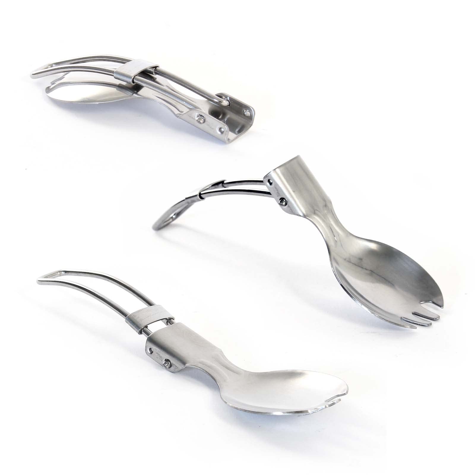 Wiltec Toboli set stoviglie campeggio 6 pz alluminio