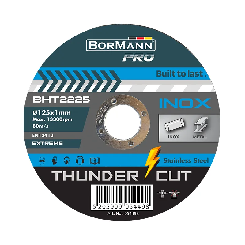 Bormann Pro disco da taglio inox Extreme 125x1mm