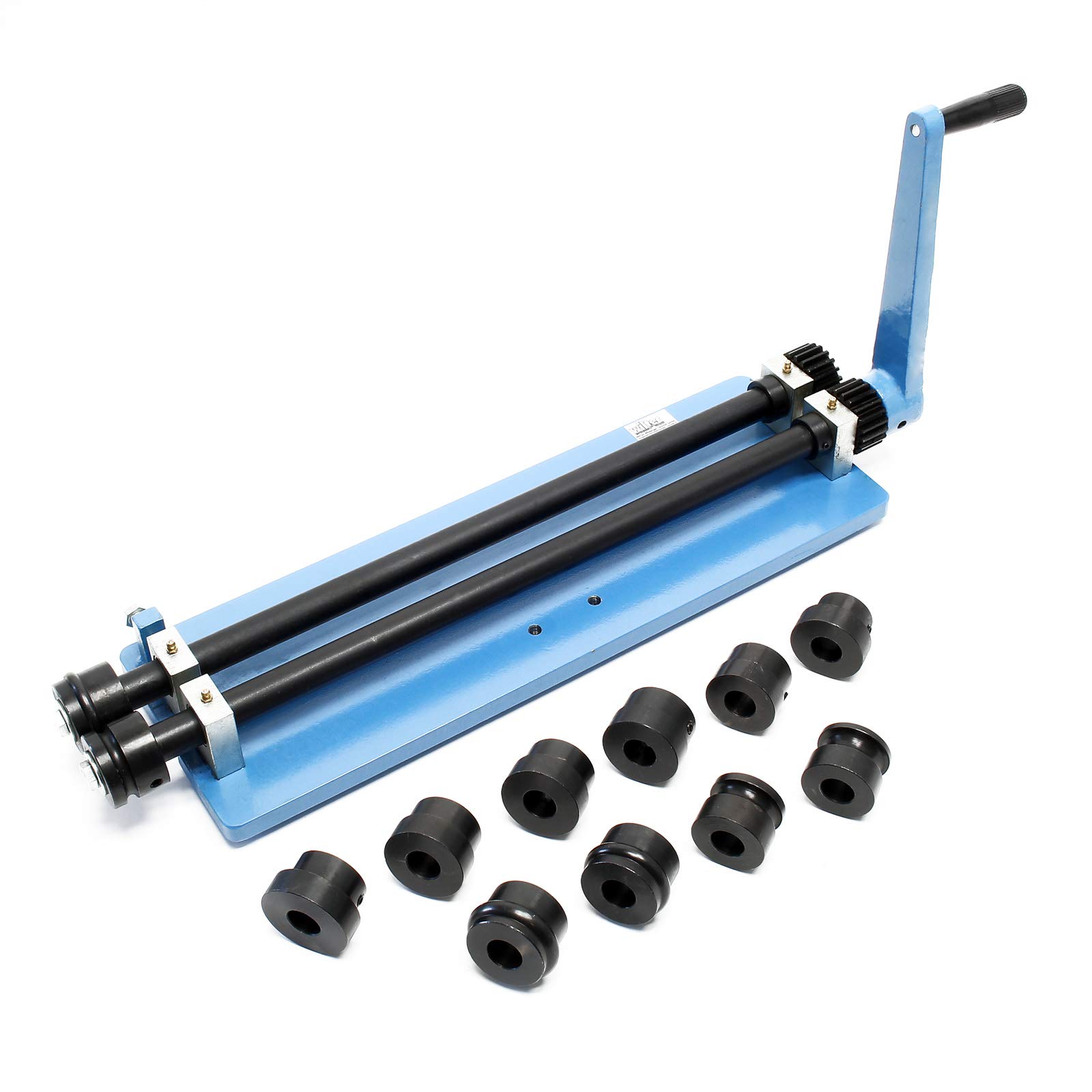 Wiltec bordatrice manuale lamiera 1,2 mm con 6 matrici