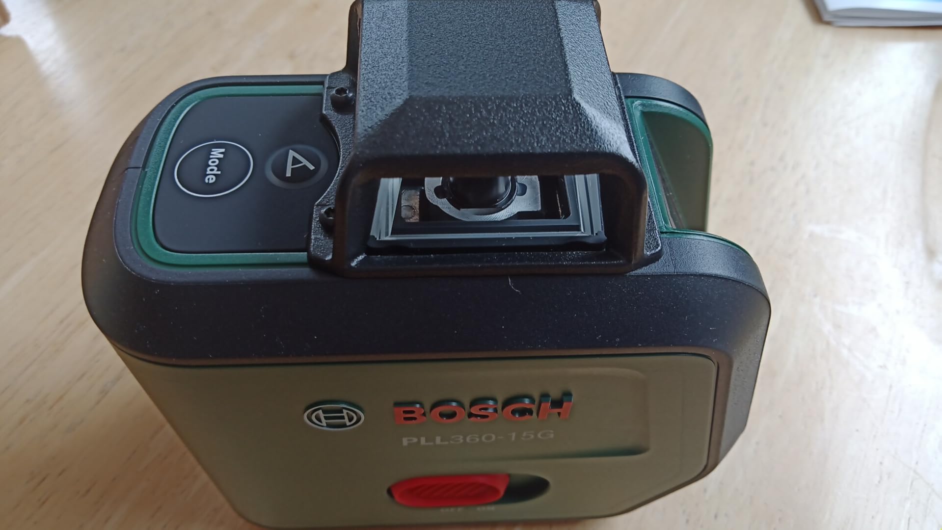 Bosch PLL360-15G livella laser linee verdi 360° batteria USB-C