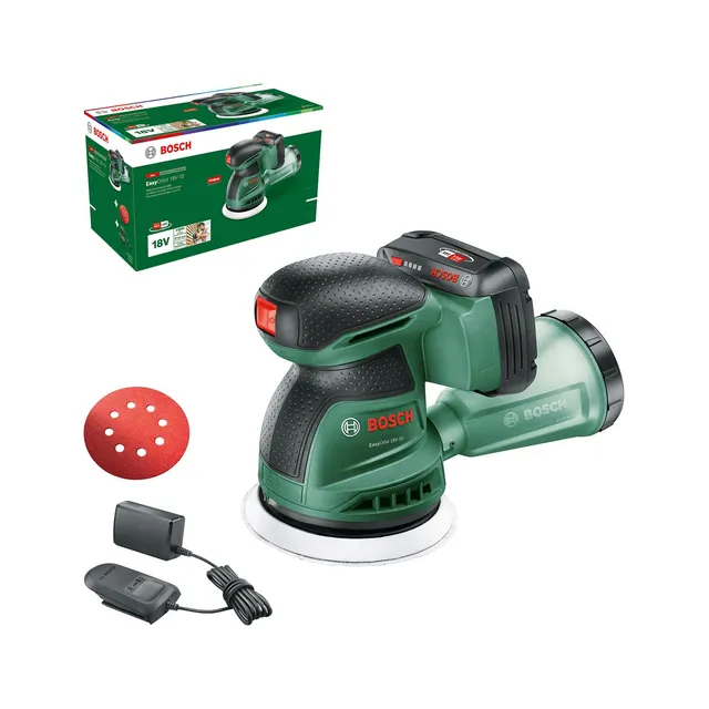 Bosch EasyOrbit 18V-10 Levigatrice 125mm Kit 2.0Ah