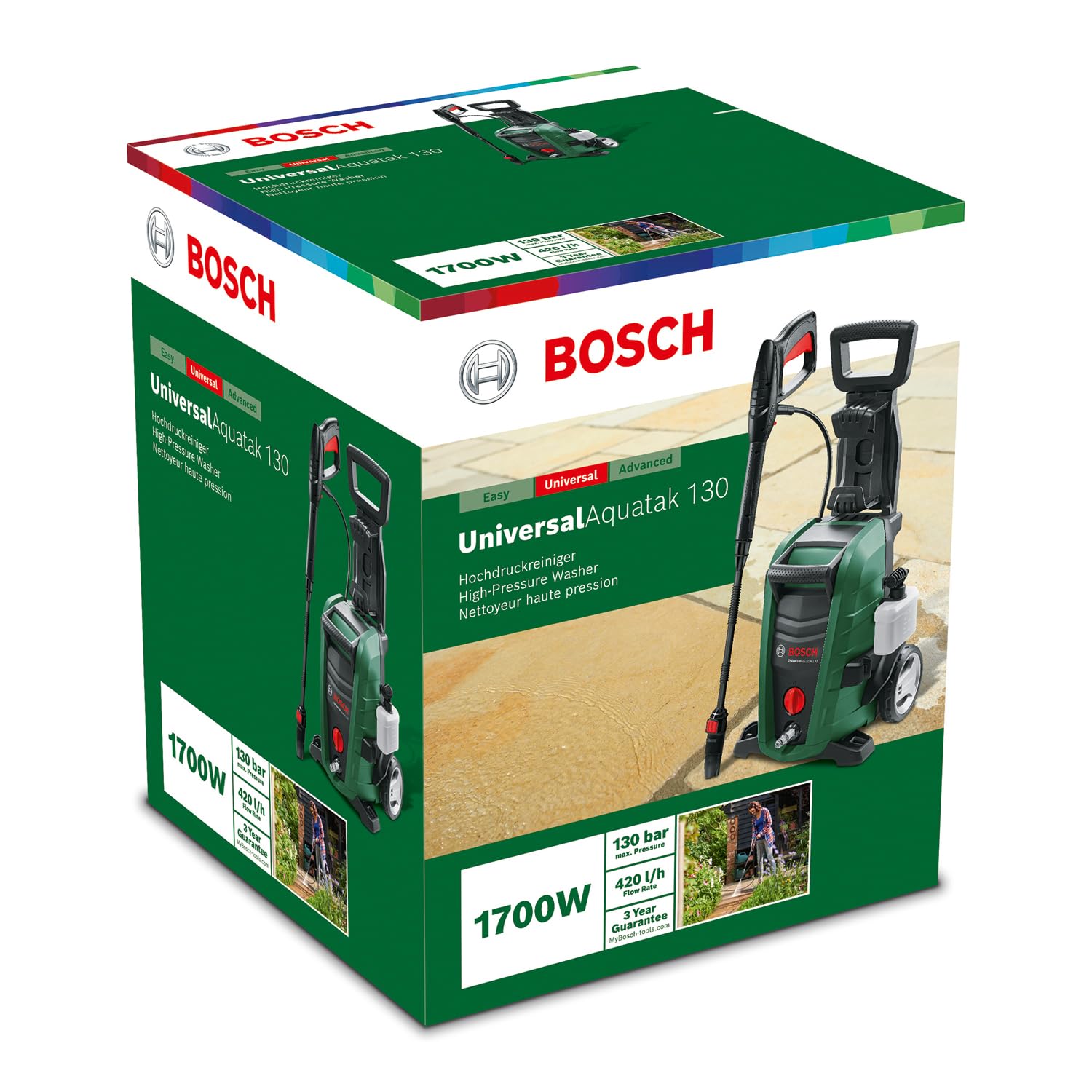 Bosch UniversalAquatak 130 Idropulitrice 130 bar