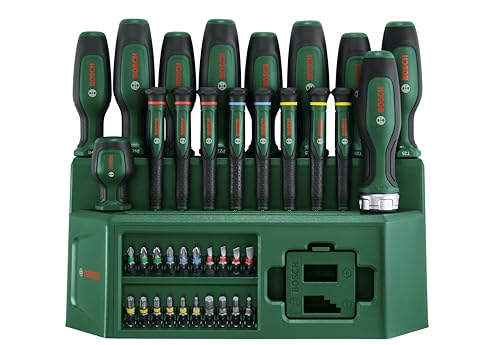Bosch Set cacciaviti misto 39 pezzi con cricchetto