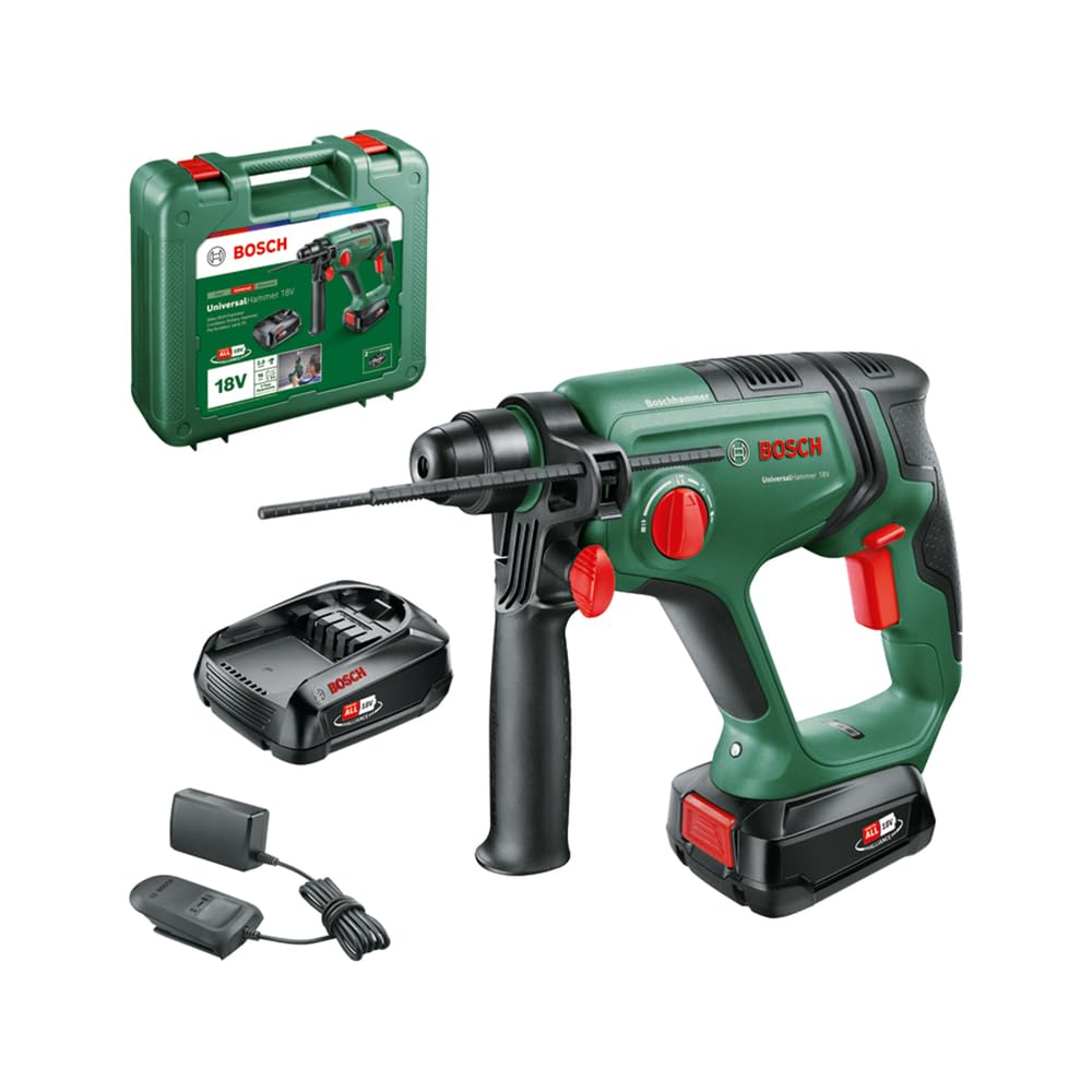 Bosch UniversalHammer 18V Martello Perforatore Set 4,0Ah