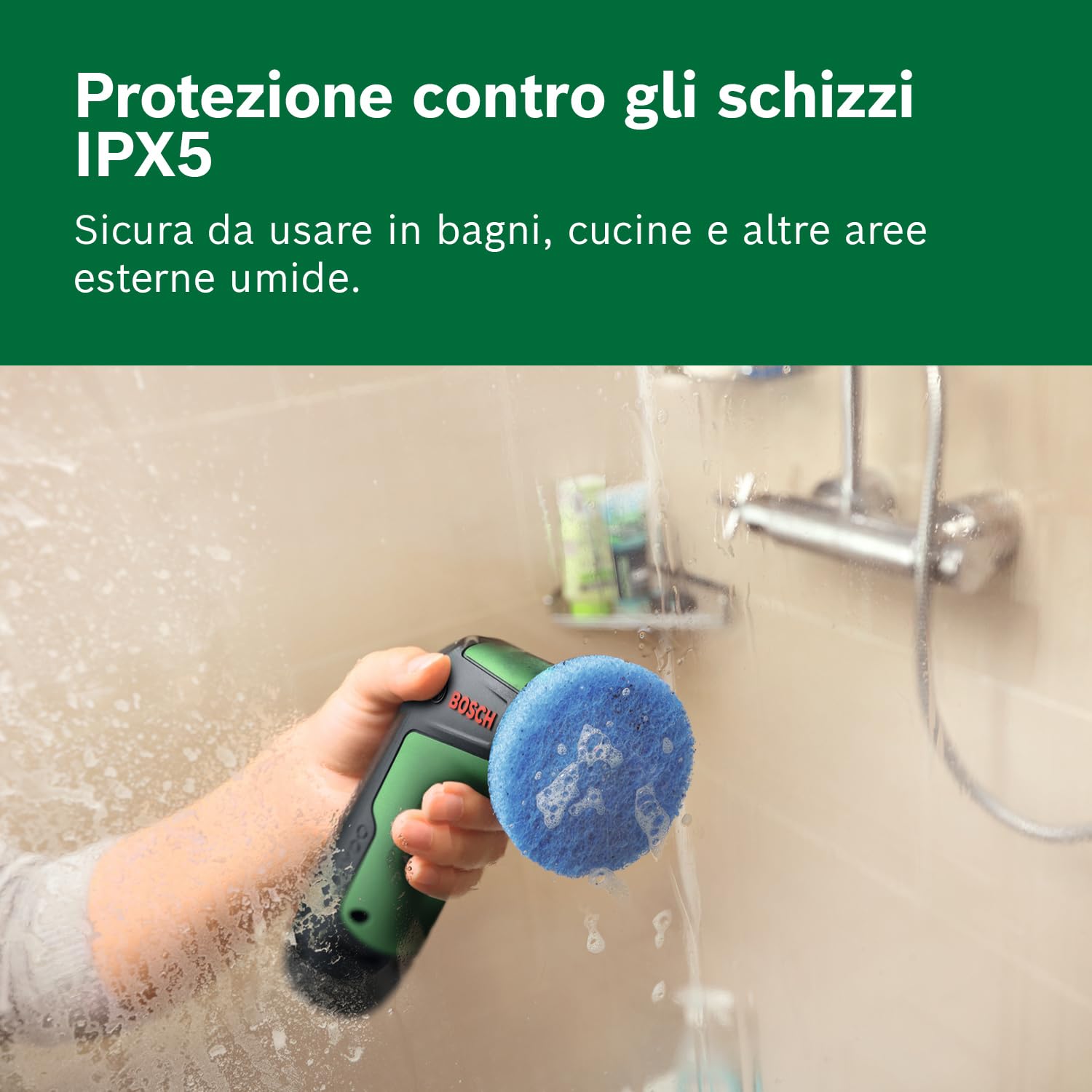 Bosch UniversalBrush TAYDO spazzola pulizia a batteria con kit