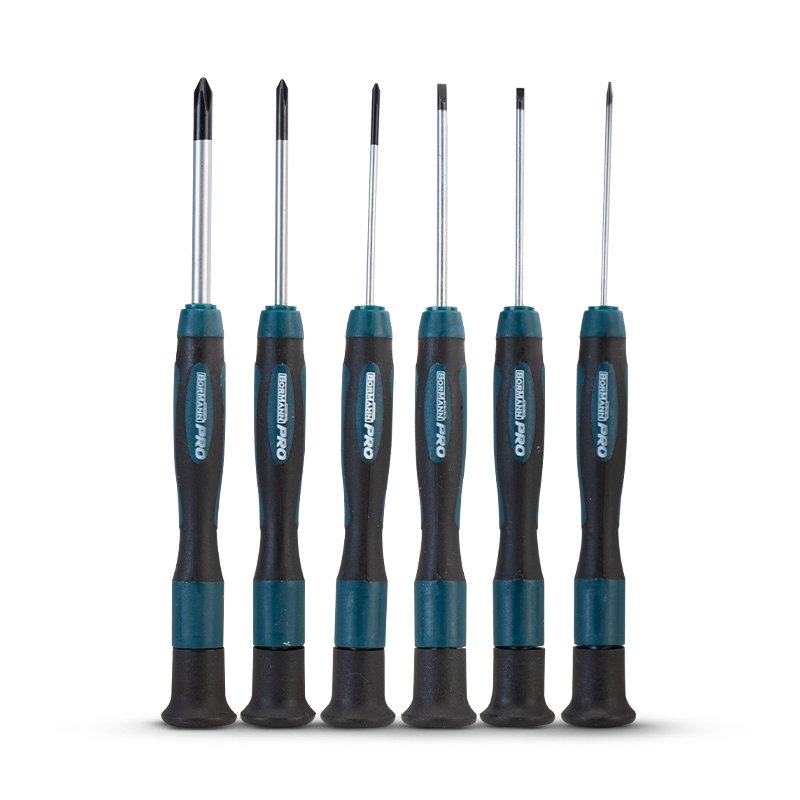 Bormann Set Cacciaviti Precisione 6 Pezzi S2