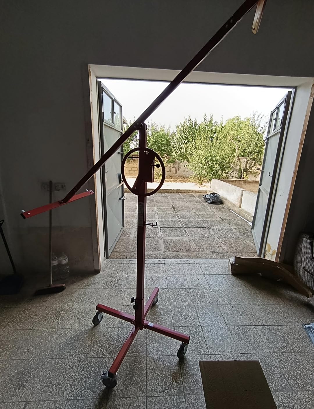 Wiltec XPOtool alzalastre XXL giallo 68 kg 487 cm