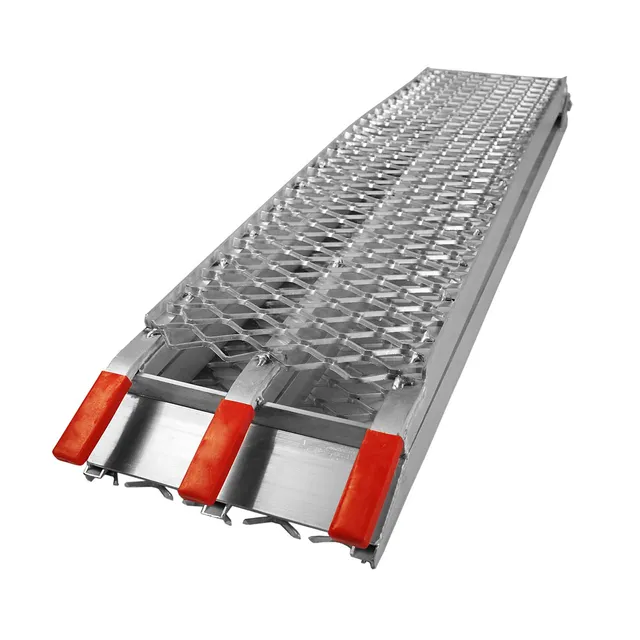 Wiltec Rampa di carico 226 cm 340 kg pieghevole alluminio