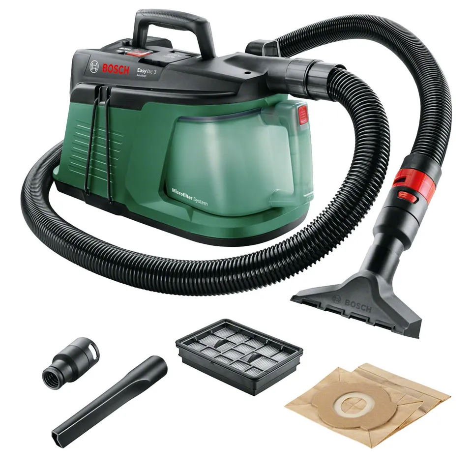 Bosch EasyVac 3 Aspiratore 700W Compatto Verde