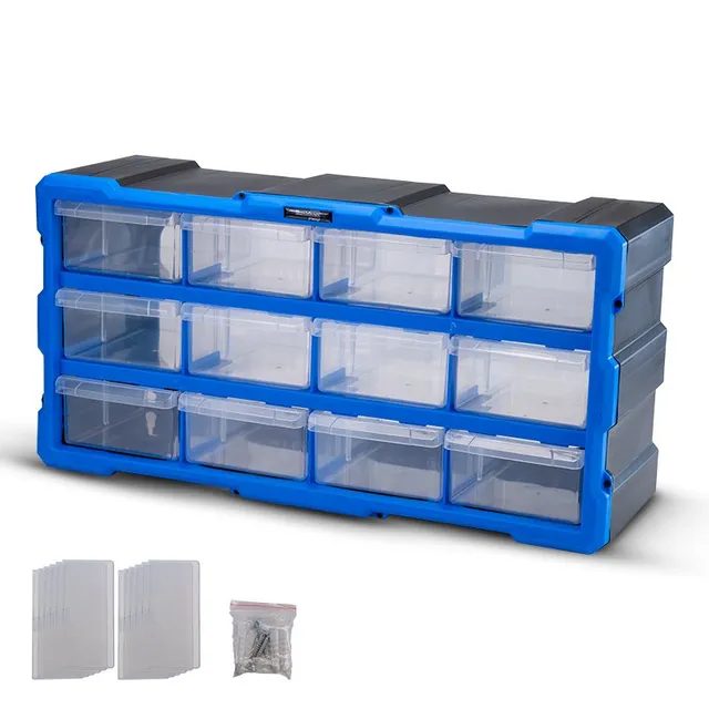 Bormann Parrot Cassettiera 12 Cassetti 49,7cm