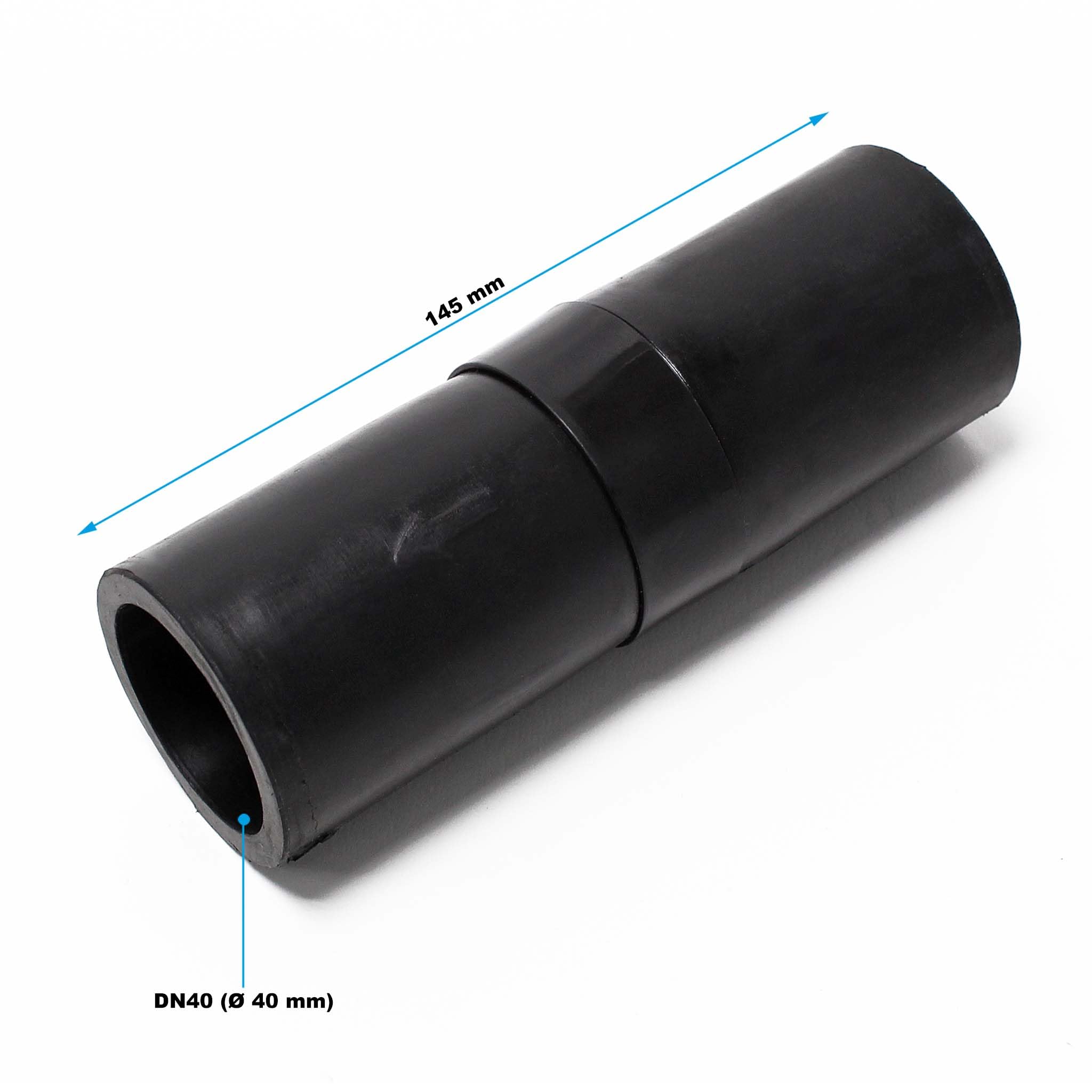 Wiltec valvola di non ritorno dritta DN40 40 mm gomma