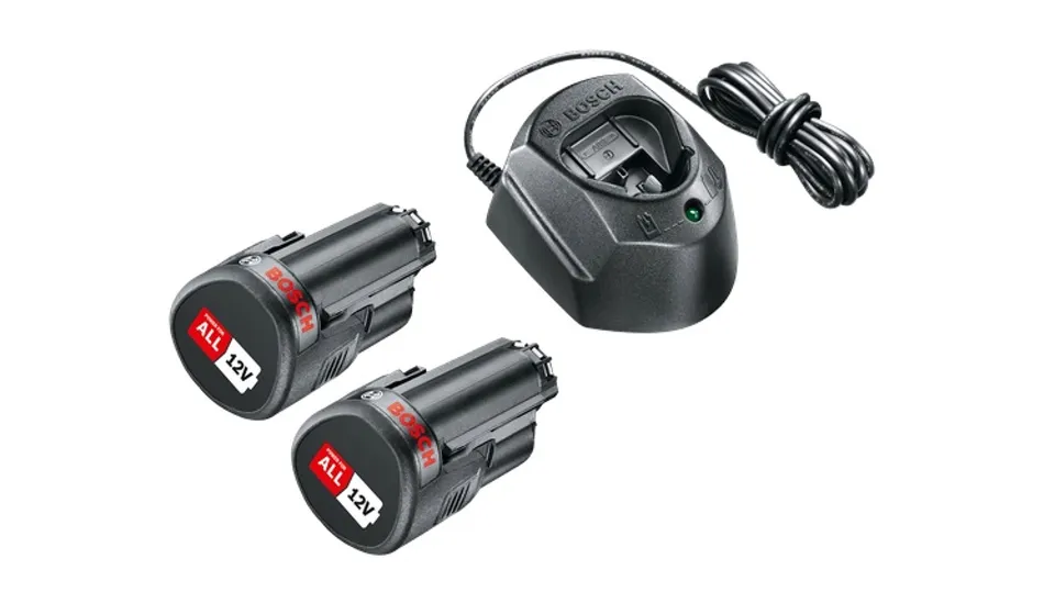 Bosch Starter Set 1600A01L3E Kit 2 Batterie 12V 1,5Ah