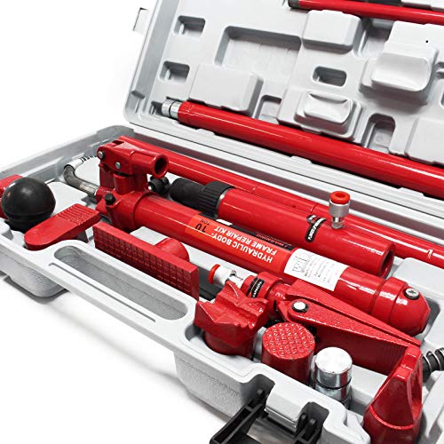 Wiltec Kit Idraulico Carrozzeria 10 t con Valigetta Accessori