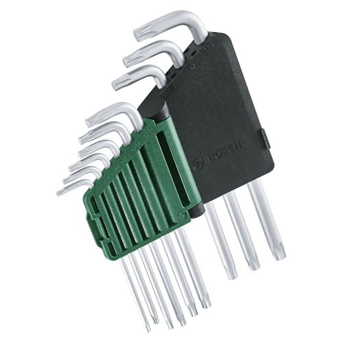 Bosch set chiavi Torx 9 pezzi TX8-TX40 S2