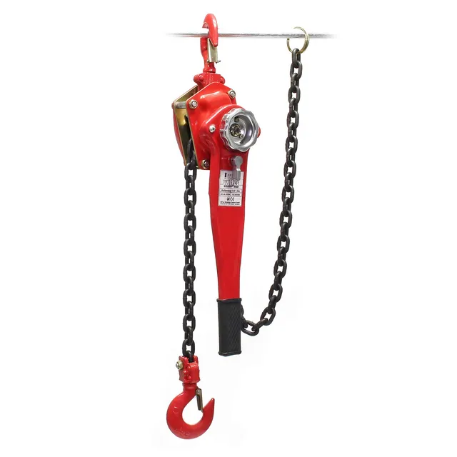 Wiltec paranco a catena manuale 1500 kg 1,5 m