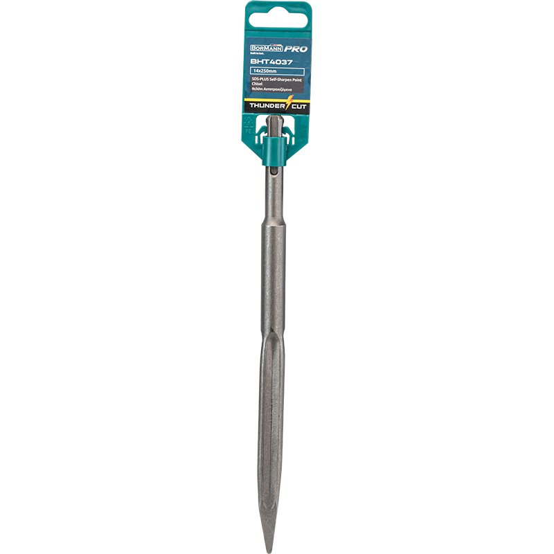 Bormann scalpello SDS Plus 14x250mm a punta