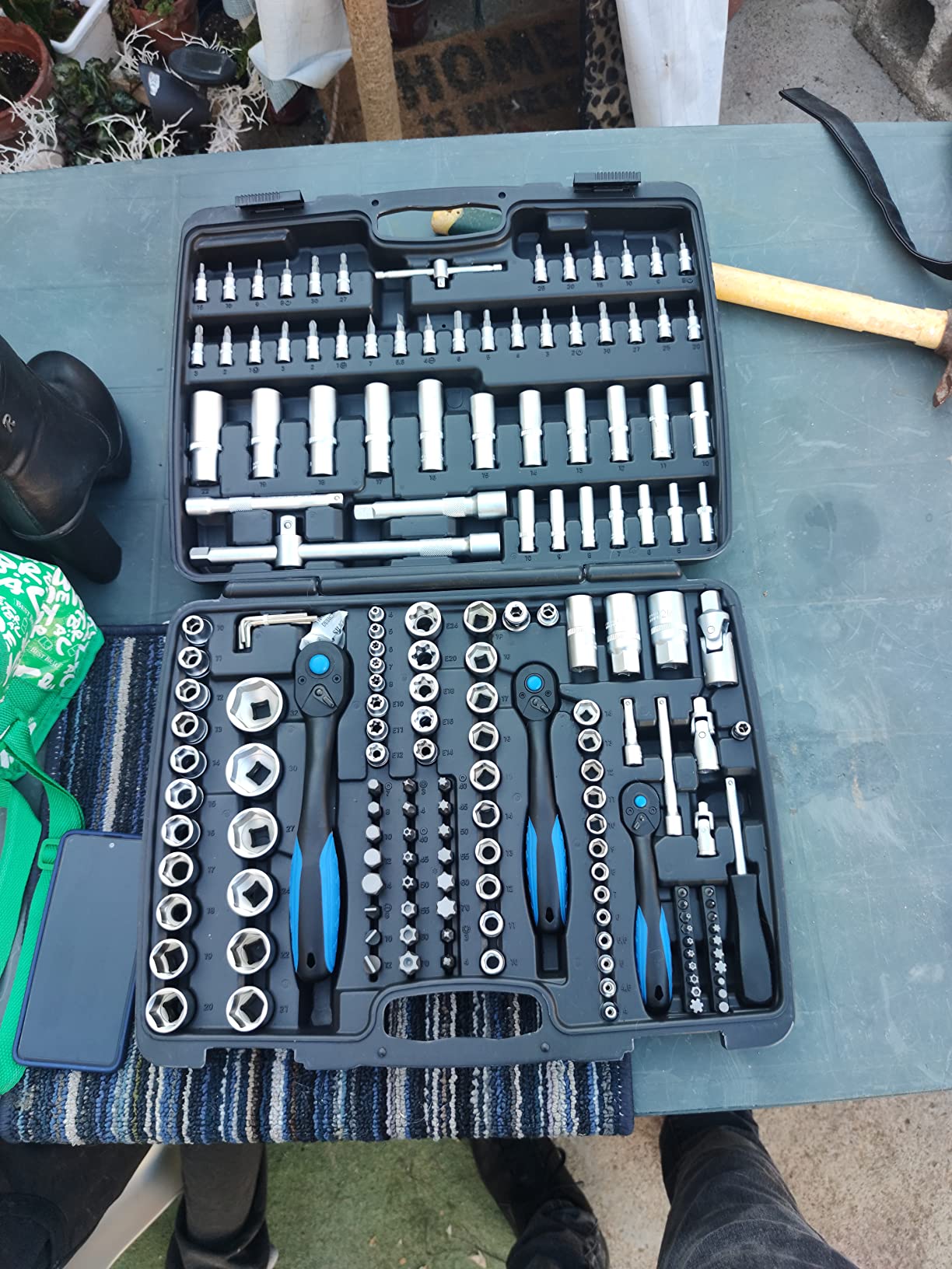Wiltec Set Chiavi a Bussola 172 Pezzi Cricchetto