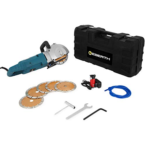 Eberth HB1-EL2500 Scanalatore da Muro 2500W con 10 Dischi