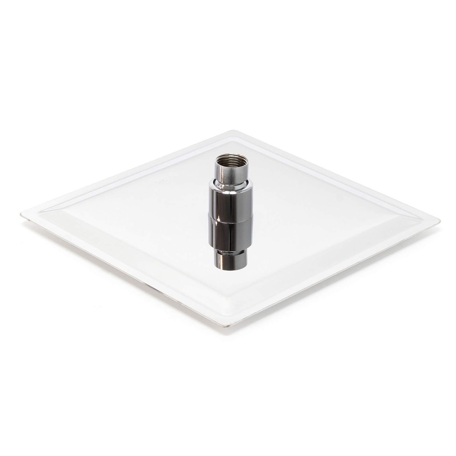 Wiltec Soffione Doccia Quadrato 40x40 cm Effetto Pioggia Inox