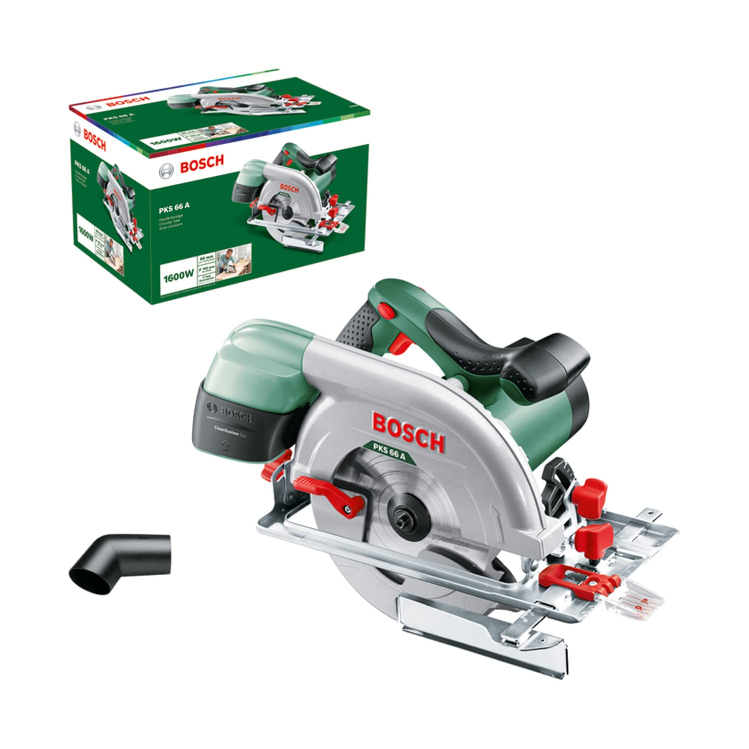 Bosch PKS 66 AF Sega Circolare 190mm con Guida